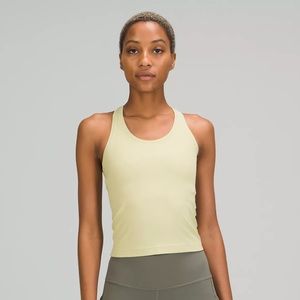 SOLD OUT Cool Racerback Short Tank Top Nulu size 6 Dew Green